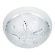 Світильник пластиковий HOROZ, Уфо Роза Вітрів, Е27, IP20, мах.15W, білий, 400-001-101