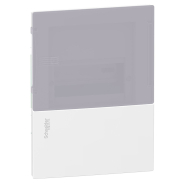 Щит розподільчий вріізний Schneider Electric Mini Pragma на 6 модулів, димчасті двері, MIP22106T