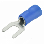 Наконечник вилочный, АСКО-УКРЕМ, A0060040010, с изоляцией, SV 2  - 6