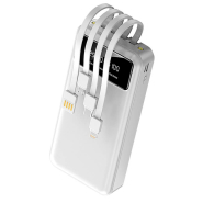 Повербанк (УМБ) SUNIX PB-41, 24000 мАг, білий