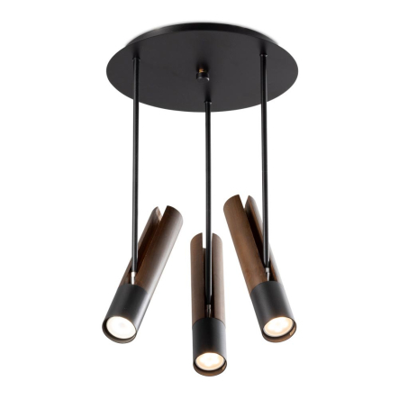 Люстра N&B Light "ГЛЕЙЗ Wood" 40908, 3хGU10, 500х340 мм