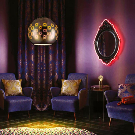 Подвес стекло 3D эффект  6 SPECTRUM  HOROZ Electric  021-005-0001-010