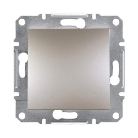 Вимикач одноклавішний, перехресний, самозатискний, Schneider Electric ASFORA, бронза, EPH0500169 - 1