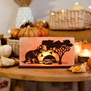 Соляной светильник «Африка» 2кг