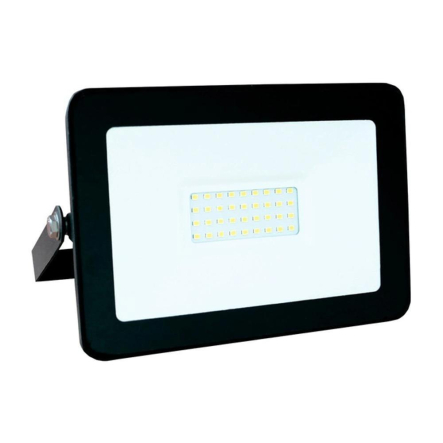 Прожектор LED ULTRALIGHT SPG Slim 30W, 6400K, IP65, чорний, 49226 - 1