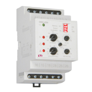 Реле контролю напруги ETIМАТ HRN-43N 24V AC/DC (3F, 2x16A_AC1) з нейтраллю, 2471414