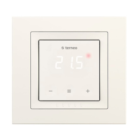 Терморегулятор terneo s, слоновая кость - 1