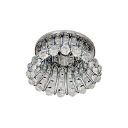 Светильник точечный Feron CD120, MR16, GU5.3, 50W, прозрачный/хром