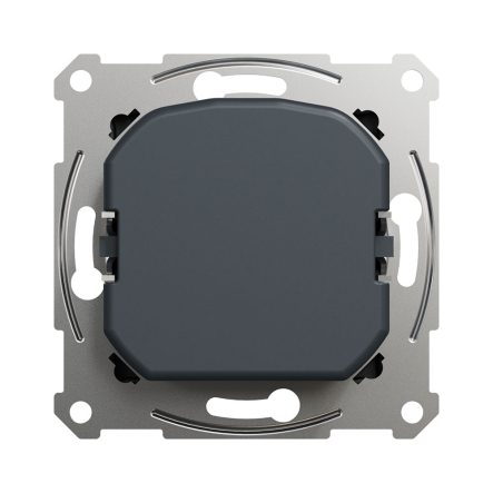 Диммер LED поворотный, RC 3-370Вт, Schneider Electric ASFORA, антрацит, EPH6800171