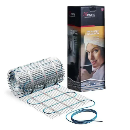 Нагрівальний мат на основі. двожил. екран. каб. Nexans MILLIMAT/150 375W 2.5m2 - 1