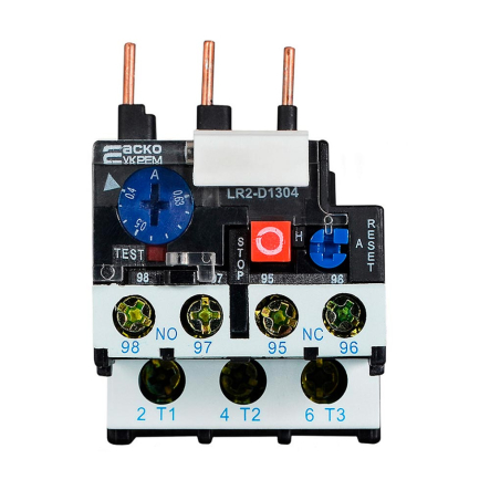Реле тепловое АСКО-УКРЕМ РТ-1304 (LR2-D1304) 0,4-0,63А, к ПМ 1-09, 12, 18, 2-25, A0040060004