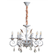 Люстра ARTTOK AMD 1630/6B WH+GD