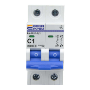 Автоматичний вимикач АСКО-УКРЕМ ВА-2017 2р, 1А С, A0010170033