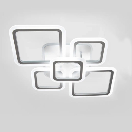 Люстра LED VATAN light 1140/2+3 белая