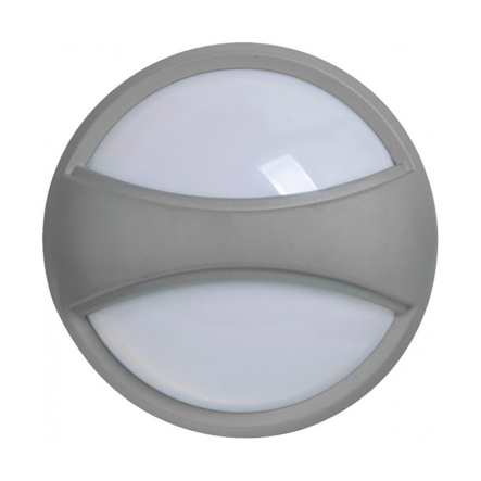 Світильник IEK, ДПО 1301, LED 6x6 Вт, IP54, 6500K, коло з пояском, сірий, LPDO0-1303-6-1-K03 - 1