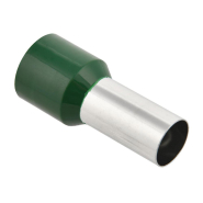 Наконечник-гильза Е50-20 50мм2, IEK, UGN10-050-15-20, с изолированным фланцем, оливковый