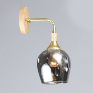 Бра SIRIUS B N6619/1W GD+WOOD