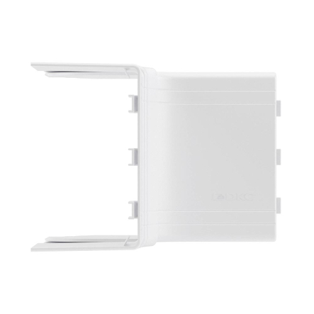 NIAV Угол внутренний, ДКС, 01829, 100x60 изменяемый (70-120°), белый, RAL9001