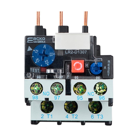 Реле тепловое АСКО-УКРЕМ РТ-1307 (LR2-D1307) 1,6-2,5А, к ПМ 1-09, 12, 18, 2-25, A0040060007