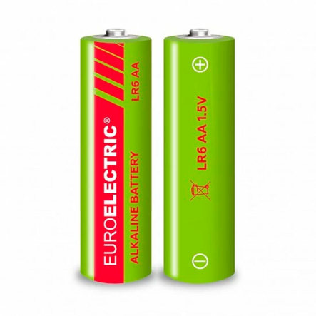 Батарейка щелочная Euroelectric LR6/AA 2pcs 1,5V, блистер 2шт, BL-AA-EE(2)