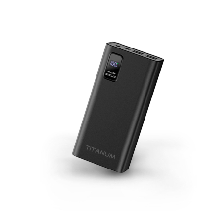 Повербанк 30000mAh TITANUM 728S 22.5W Black