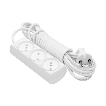 Подовжувач 3 гн. 3 м Borsan BR-1543-3 - 1