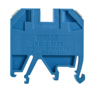Клеммник винтовой JXB-2,5х35 синий, АСКО-УКРЕМ, A0130010022