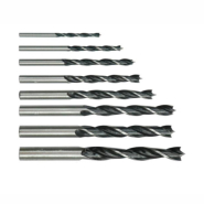 Набір свердел по дереву STHOR 3-10 мм, 8 шт