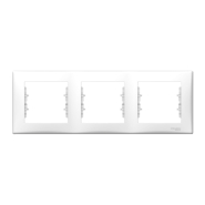 Рамка 3 поста горизонтальная Schneider Electric Sedna, белая, SDN5800521