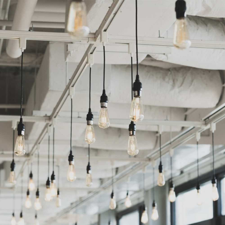 Лампа LED VIDEX Filament ST64FD, 6 Вт, 4100К, E27, 220 В, диммируемая, 24312