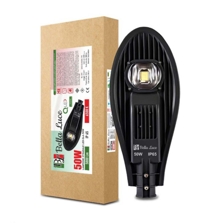 Светильник консольный LED SOKOL BELLA LUCE 50W, 6500K, 5000Lm, 220V, IP65, 166422 - 1