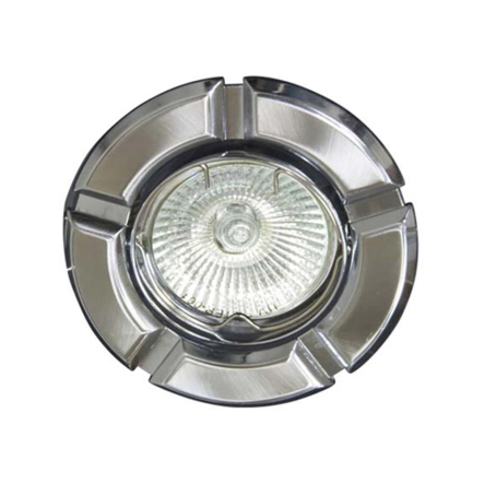 Светильник точечный Feron 098T, MR11, GU4, круг, титан/хром - 1