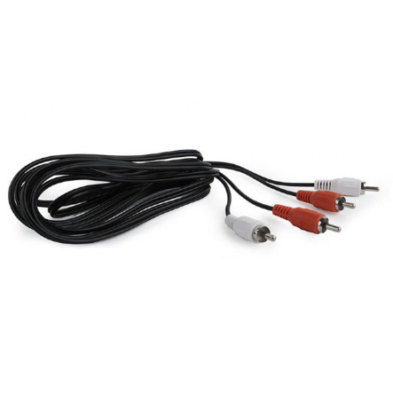 Кабель Cablexpert CCA-2R2R-10M, 2RCA-2RCA 10м