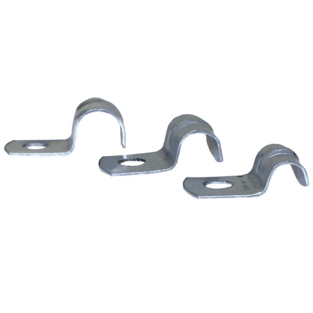 Скоба оцинкованная однолапковая, TNSy5504925,  СОО-17 d15-17мм, 14/0,8мм, МР12