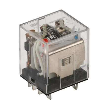 Реле IEK РЭК77/3 (LY3) с индикацией 10А, 12В AC, RRP10-3-10-012A-LED - 1