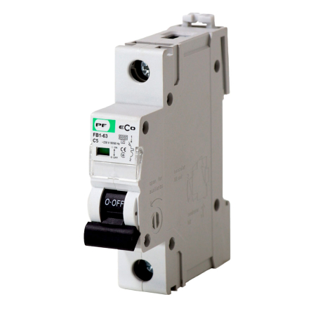 Автоматичний вимикач Promfactor ECO АВ2000/1, C 5 A, AC 230/400 В, 6 кA, FB1C1005 - 1