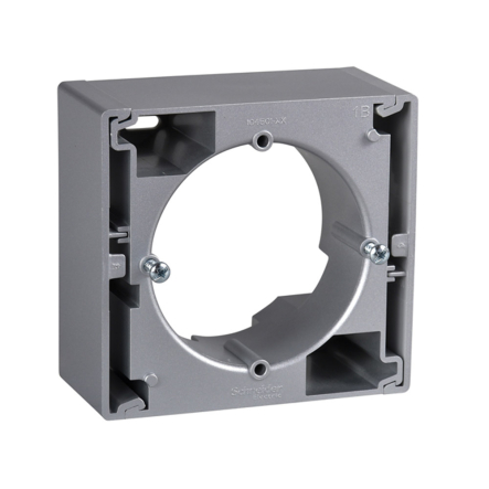 Коробка для зовнішнього монтажу, Schneider Electric Sedna, алюміній, SDN6100160 - 1