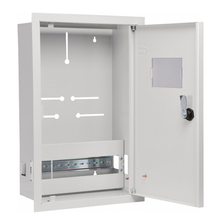 Щит учёта металлический Light  АСКО-Укрем, 427x257x145, IP31, встроенный, серия UBox, A0260030010