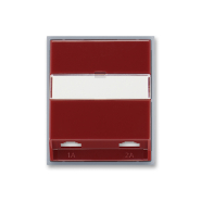 Центральная пластина для двойной телефонной розетки