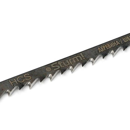 Пилки для лобзика Sturm 9019-03-244D, 75х4, дерево, грубый фигурный рез (уп. 5шт)