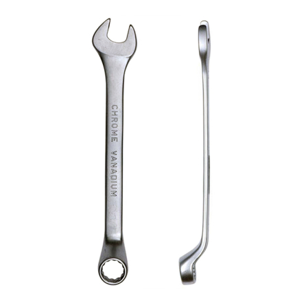 Ключ рожково-накидной глубокий 30мм Cr-V SATINE - 1