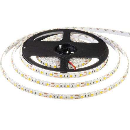 Светодиодная лента белая теплая 12V smd5050 60led/м 14,4W/м IP65 MTK 1015441 - 4