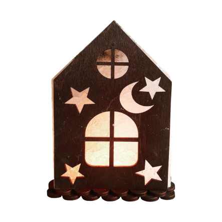 Соляний світильник «Будинок № 1» 1,5 кг - 1