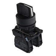 Кнопка поворотная 3-х позиционная. Стандартная ручка, TB5-AD33, ACKO-УКРЕМ, A0140010158