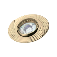 Светильник точечный Delux HDL16112R, MR16, 12V, золото