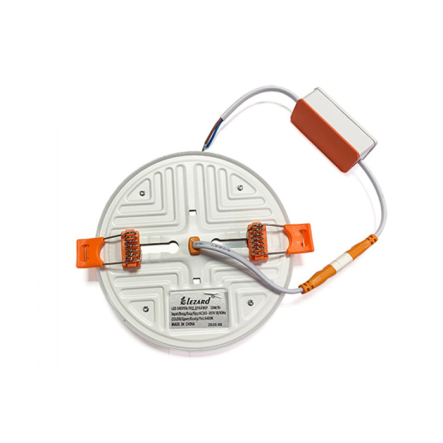 Светильник LED встраиваемый LEZARD 18W 6400К 1710Lm круг Ø 119 мм с лапками 55х95 мм, 119-CCEL-6418 