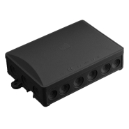 Коробка распределительная SEZ А0065С, 90х130, IP54, чёрная, устойчивая к УФ
