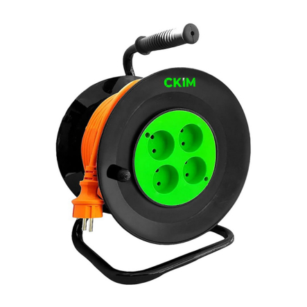 Удлинитель на катушке 4г 30м (2х2,5) СКІМ, С20201010 - 1