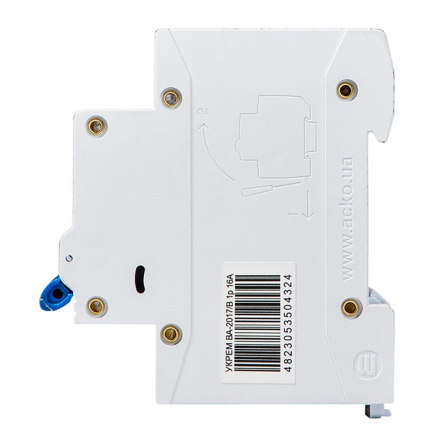 Автоматический выключатель АСКО-УКРЕМ ВА-2017 1р, 10А В, A0010170050