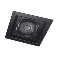 Карданный светильник FERON, DLT201, MR16/G5.3, поворотный, черный, 6202